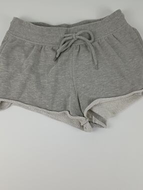 Fashion Nova Women's Heather Gray Drawstring Lounge Shorts